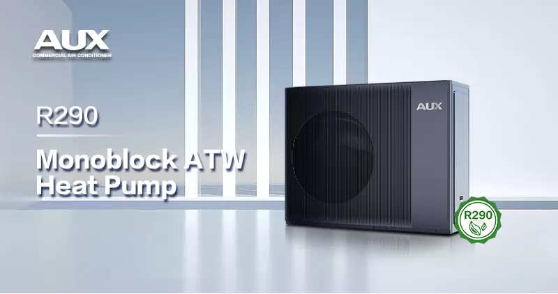 Тепловой насос AUX R290 способствует достижению углеродной нейтральности